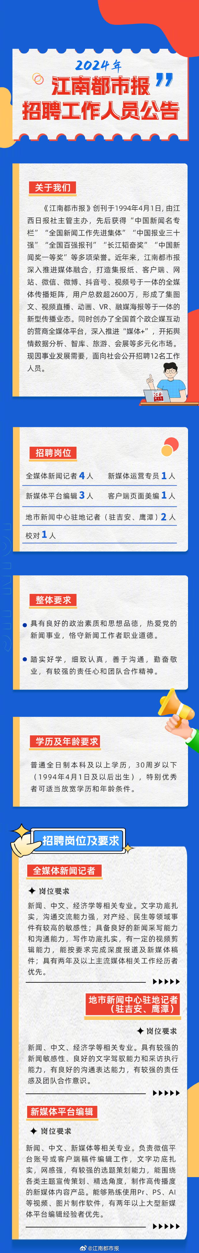 江西新闻客户端招聘江西新闻客户端吉安频道