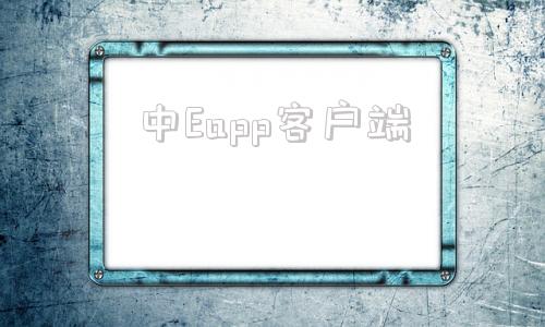 中Eapp客户端中国长安网app客户端